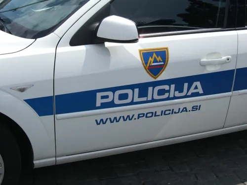 Policija, avtomobil, simbolična, fotografija
