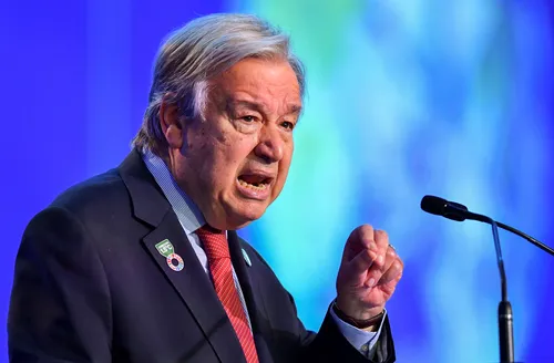 COP26, Antonio Guterres