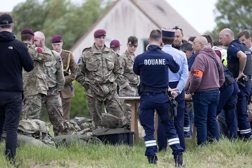 padalci, snormandija, izkrcanje, britanska vojska
