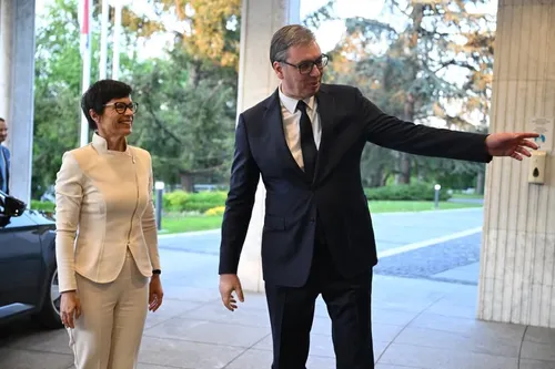 marta kos, aleksandar vučić