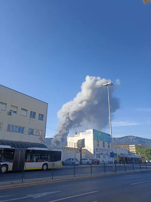 požar pri splitu