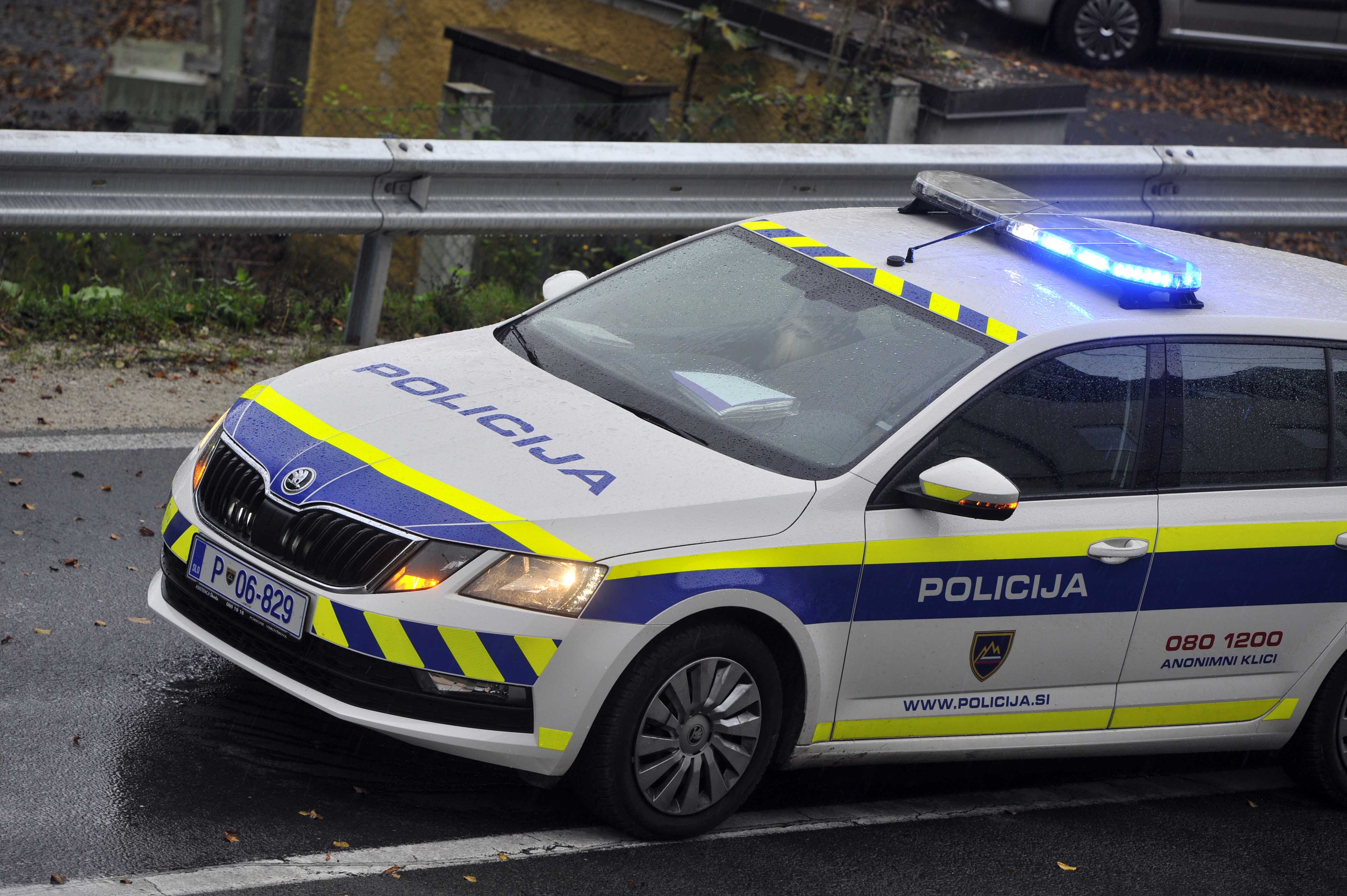 policija slovenija, policijski avtomobil